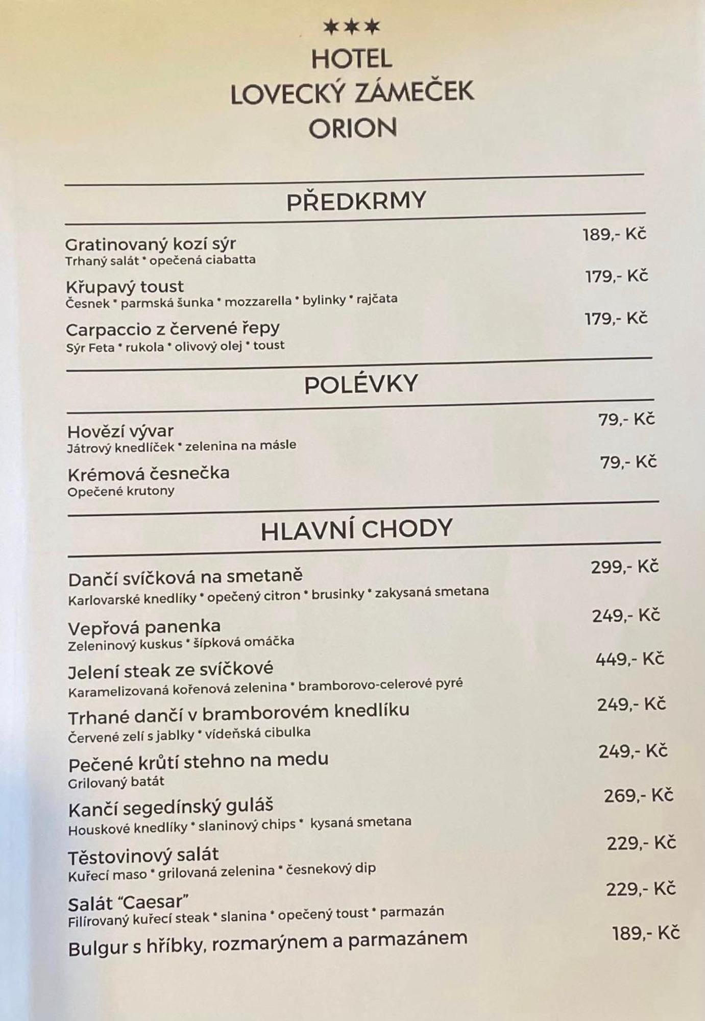 Hotel Lovecky Zamecek Orion Либерец Екстериор снимка